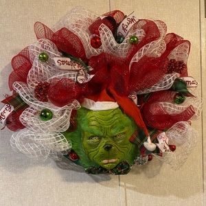 Grinch Chrstimas Wreath
